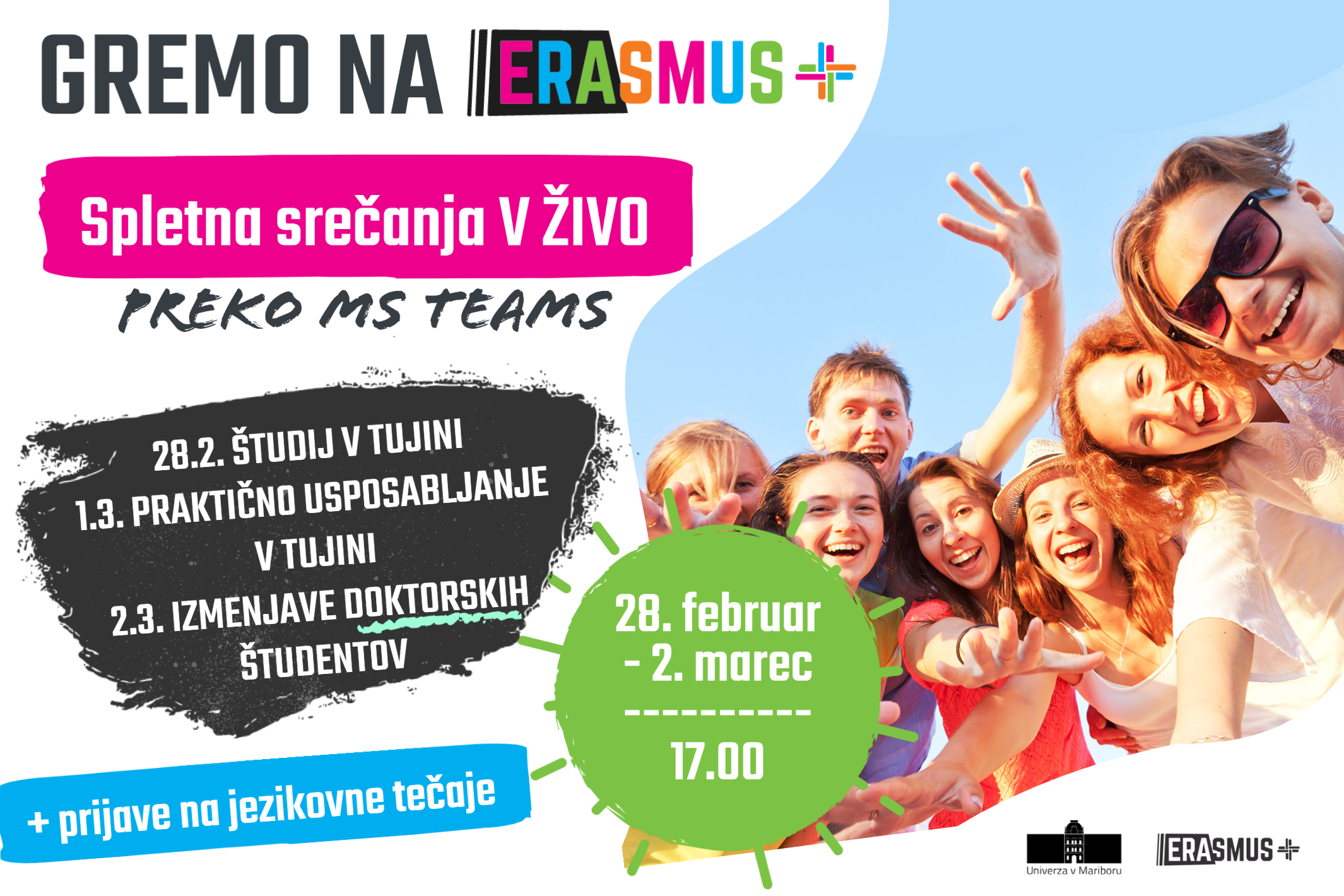 Gremo na Erasmus!