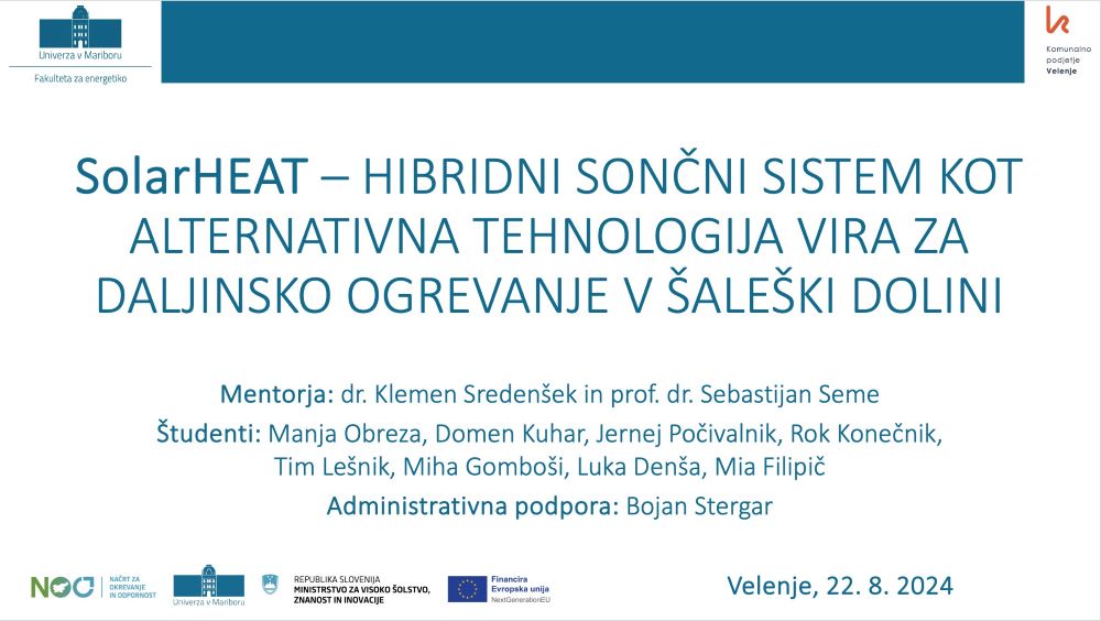 zakljucek projekta SolarHEAT 