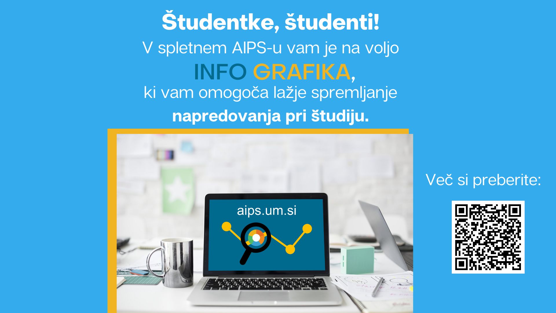 Nova infografika za spremljanje napredka pri študiju