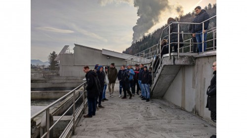 Študenti Fakultete za energetiko Univerze v Mariboru obiskali Komunalno podjetje Velenje