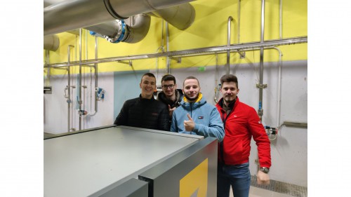 Študenti Fakultete za energetiko Univerze v Mariboru obiskali Komunalno podjetje Velenje