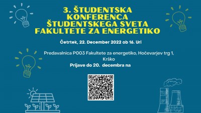 3. Študentska konferenca Študentskega sveta Fakultete za energetiko Univerze v Mariboru