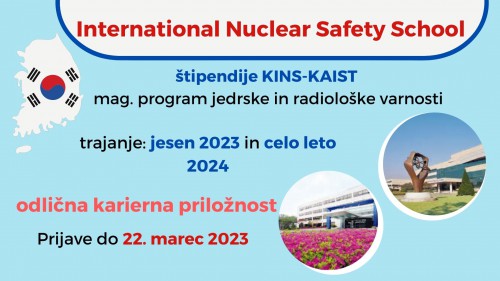 Štipendije KINS-KAIST Master's degree program 2023