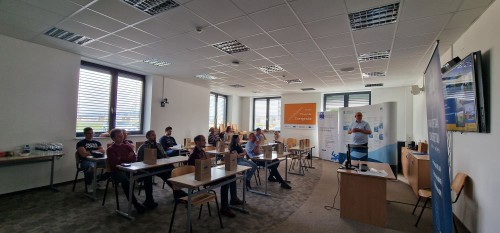 Udeleženci informativnega dne v Krškem