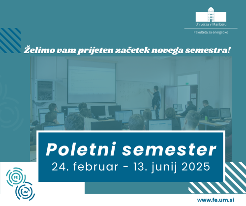 Poletni semester 2025