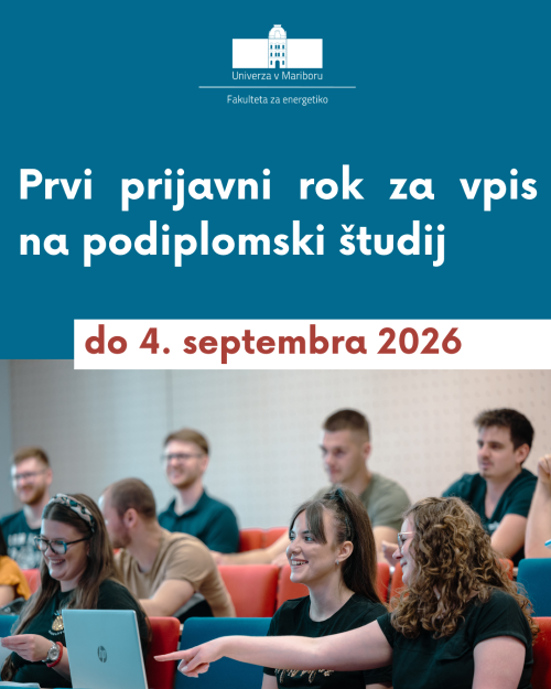 1. prijavni rok za podiplomski študij
